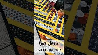 Log Jam Quilt as You Go Table Runner Video  Pattern Now Available [upl. by Dde]