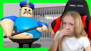 Trinity is Locked Up in Barrys Prison on Roblox [upl. by Truitt357]