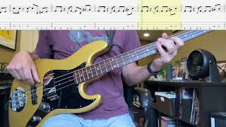 American Girl by Tom Petty and the Heartbreakers Isolated Bass Cover with Tab [upl. by Llerraf404]