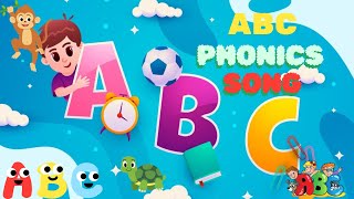 SingAndLearnABCs PhonicsSong KidsSongs EducationalVideo FunLearning AlphabetSong SingWithUs [upl. by Arenat]