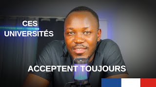 CAMPUS FRANCE 🇫🇷 CES UNIVERSITÉS NE REFUSENT PAS LES ÉTUDIANTS ÉTRANGERS [upl. by Muhan705]