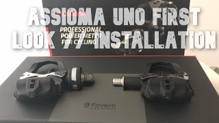 Favero Assioma UNO Power Meter Pedals  Unboxing  Installation  Review [upl. by Hertberg]