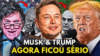 Trump tem vitória Brutal com Elon Musk ao seu lado e faz Promessa que deixa esquerda em Pânico [upl. by Refeinnej]