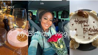 Christine’s Birthday Vlog collecting my cake flowers getting ready Dinner fun moments and all [upl. by Llehsyar]