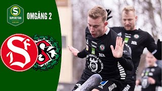 Sandvikens IF  Örebro SK  Höjdpunkter  Superettan 2024 Omgång 2 [upl. by Adal]