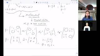 Phys 137B S21 27 Dirac equation anti particles Zeeman effect [upl. by Eannej]