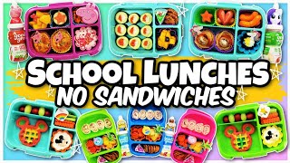 Incredible amp Easy to Make School Lunch Ideas with NO SANDWICHES  Bunches of Lunches [upl. by Crain]