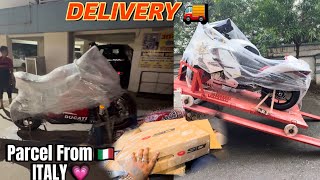 Taking Delivery 🚚 Two SuperBikes Ducati  Hayabusa 🫶 [upl. by Noemys273]