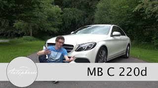 MercedesBenz C 220d Limousine im Test  Fahrbericht  Review  Autophorie [upl. by Eened]