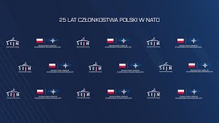 EN  25 years of Polands membership in the North Atlantic Treaty Organisation NATO [upl. by Sibeal]