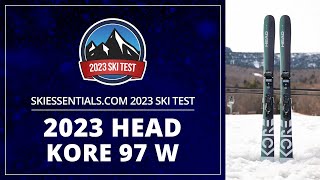 2023 Head Kore 97 W  SkiEssentialscom Ski Test [upl. by Eittam490]