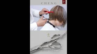 Cheng Scissors CBV625 Hairdressing Thinning Scissors 60 Inch Japanese 440C Salon Barber Shears [upl. by Gloriana278]