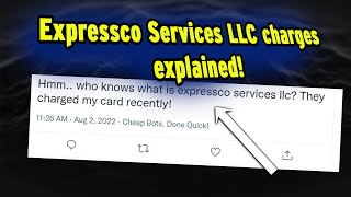 Expressco Services LLC charge on credit card  what is it Fraud or Legit transaction [upl. by Lux434]