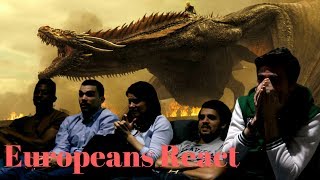 Game Of Thrones Season 7 Episode 2 Europeans Reaction  Stormborn [upl. by Abbot]