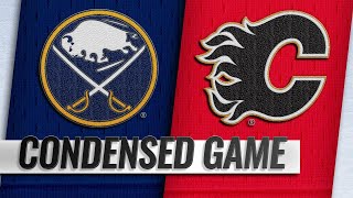 011619 Condensed Game Sabres  Flames [upl. by Gretal]