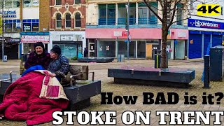 HANLEY Stoke on Trent  How BAD Is It part 2 4k [upl. by Eira]