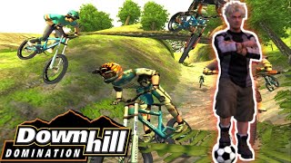 Downhill Domination PS2  Cosmo  Career Level 5  Red Pass Utah MX [upl. by Greenstein]