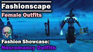 Fashionscape Showcase Necromancy Outfits  Runescape Female Outfits [upl. by Neo]