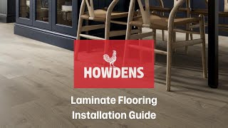 Howdens Laminate Flooring Fitting Guide [upl. by Annoit]