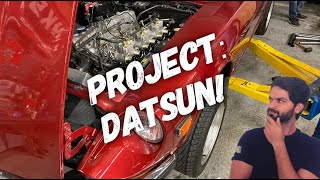 PROJECT DATSUN 240Z TRIPLE WEBBERS [upl. by Annadal]