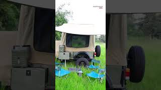 Marksman air conditioned camping trailer with all camping amenities camping safari 4x4 offroad [upl. by Caldeira484]