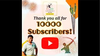 10K Subscribers Celebrating guru drona archery Jalna come live thanksgiving [upl. by Tenaej]