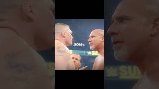 Brock Lesnar vs Goldberg 2004 vs 2016 shorts brocklesnar [upl. by Alphonso]