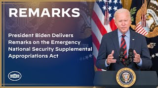 President Biden Delivers Remarks on the Emergency National Security Supplemental Appropriations Act [upl. by Decker204]