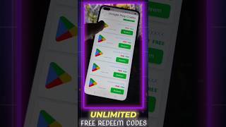 FREE REDEEM CODES ✅  FREE GOOGLE PLAY STORE REDEEM CODES NEW TRICK 🔥SHORTS FREEREDEEMCODES SAFFU [upl. by Romano]