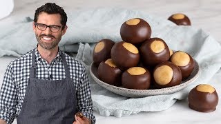 Easy Buckeyes Recipe [upl. by Aleit869]