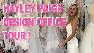 Hayley Paige Design Office Tour [upl. by Redan]