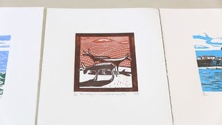 Shortcuts  an introduction to linocut printmaking with James Green [upl. by Arutak804]