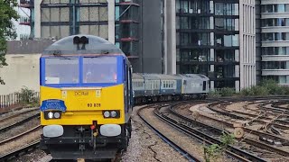 GBRf Cappagh Capital Campaigner railtour at Vauxhall and East Croydon  Saturday 3824 [upl. by Richelle269]