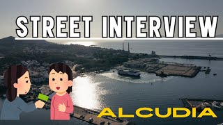 STREET INTERVIEWS in ALCUDIA September 2024 [upl. by Ailuj]