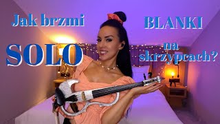 SOLO  BLANKA  skrzypce elektryczne Agnieszka Flis  cover Poland 🇵🇱 Eurovision 2023 [upl. by Ahl]