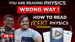 Physics NCERTTo Do Or Not For 180180 Read This Way DETAILED VIDEO  Dr Aman ft 710 NEET 2023 [upl. by Noelani]