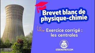 Brevet blanc  l’exercice corrigé en vidéo de physiquechimie pour t’aider à t’entraîner [upl. by Ayikur195]