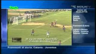 CataniaJuventus 11 Coppa Italia 1982 [upl. by Spark231]