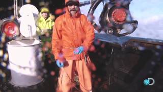 Johnathan Hillstrand Takes the Rail  Deadliest Catch [upl. by Ymarej]