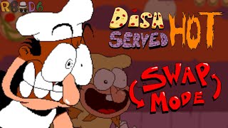 DISH SERVED HOT  SWAP MODE Friday Night Funkin Pizza Tower Song  MIDI [upl. by Zebapda]