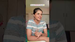 Sensitive Alaparaigal 🤣 Wait till the end  Share with your Fiends 😂 shorts jennimj ytshorts [upl. by Lepley]