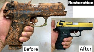 9mm Turkey pistol zigana Restoration  9mm pistol restoration  Before and After  Gun restoration [upl. by Eustazio]