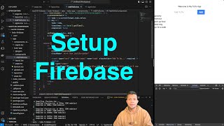 NextJS 14  Firebase App  2  Setup Firebase [upl. by Ruy]