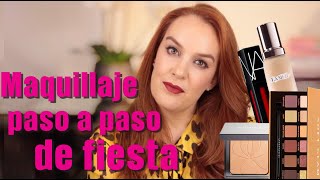 Maquillaje paso a paso de fiesta  Especial PIEL MADURA [upl. by Vish620]