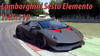 Lamborghini Sesto Elemento  Monza 145119 World Record  Assetto Corsa [upl. by Norrahs582]