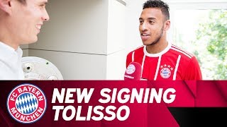 quotI was determined to come herequot  The first interview of new signing Corentin Tolisso [upl. by Gosselin]