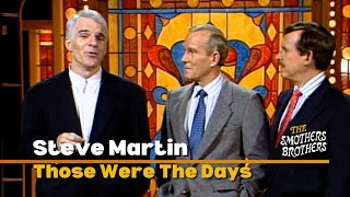 Steve Martin  Those Were The Days  Smothers Brothers Comedy Hour [upl. by Scutt]