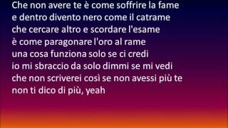 Gemitaiz  CANZONE TRISTE  Lyrics testo [upl. by Adlemi]