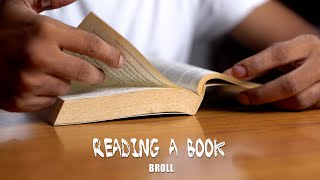 Reading a Book  CINEMATIC BROLL  Simple Therapy [upl. by Salokcin]