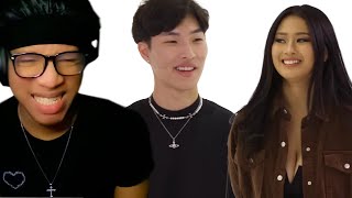 Blind dating 6 girls based on glow ups  Reaction [upl. by Darum]